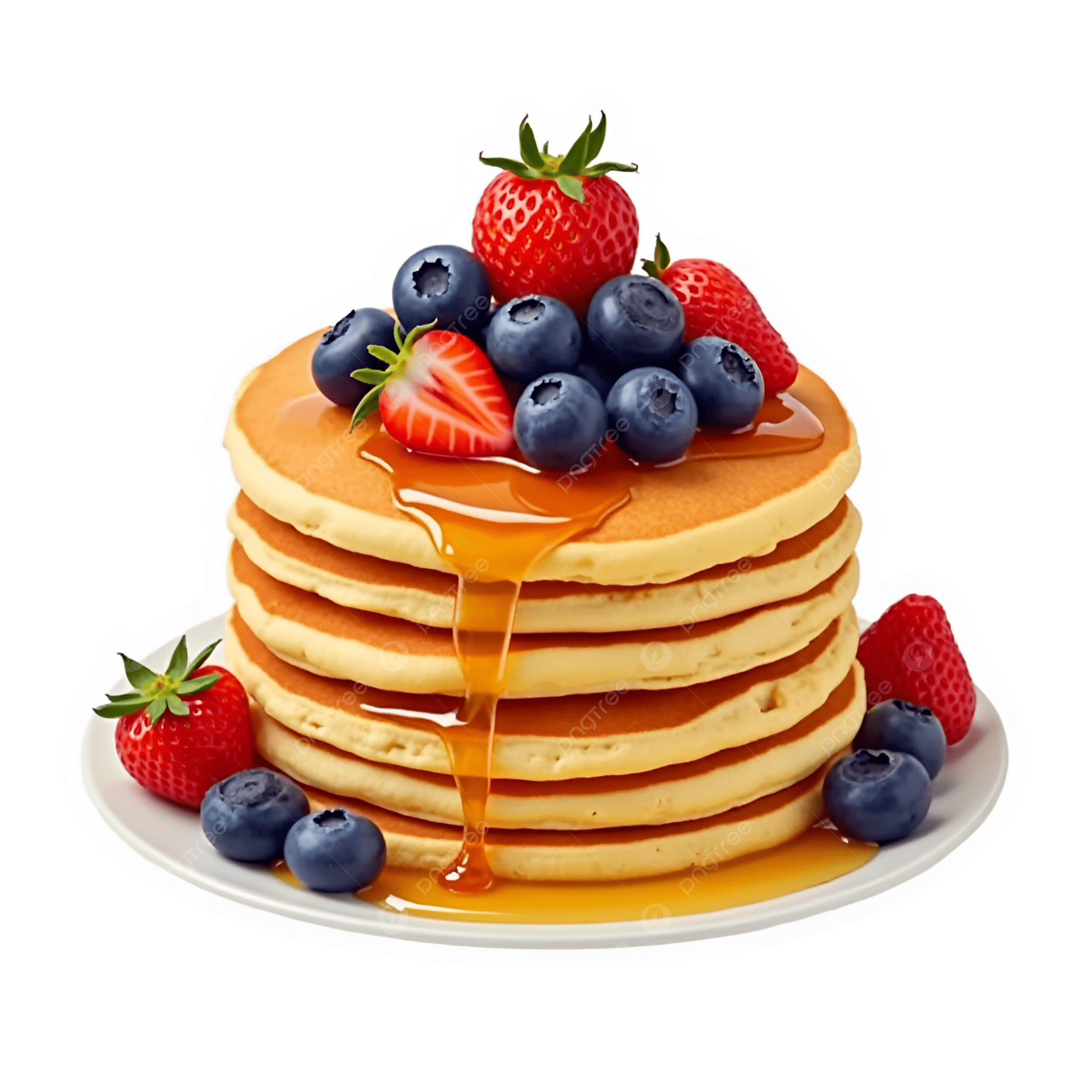 Fluffy Pancake Stack